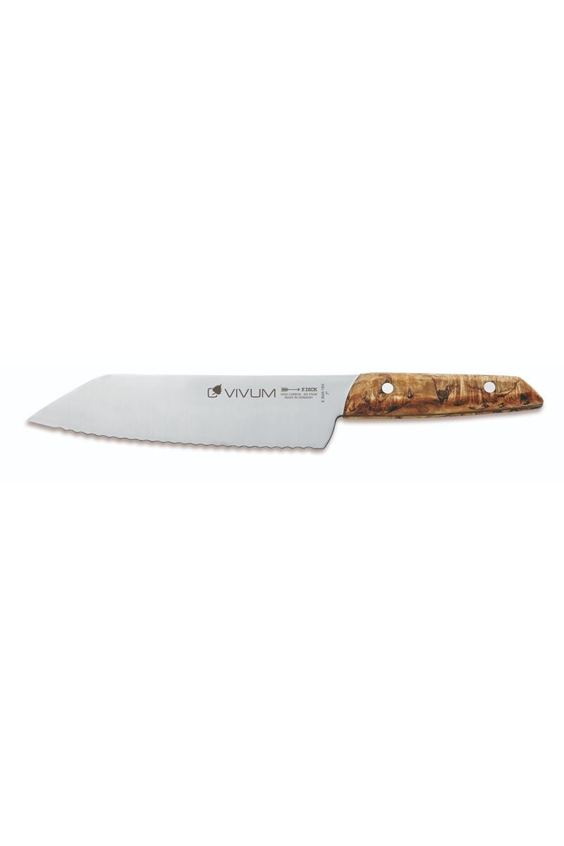 VIVUM Çok Amaçlı Tırtıklı Şef Bıçağı 18 cm