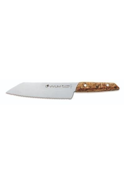 VIVUM Çok Amaçlı Tırtıklı Şef Bıçağı 18 cm