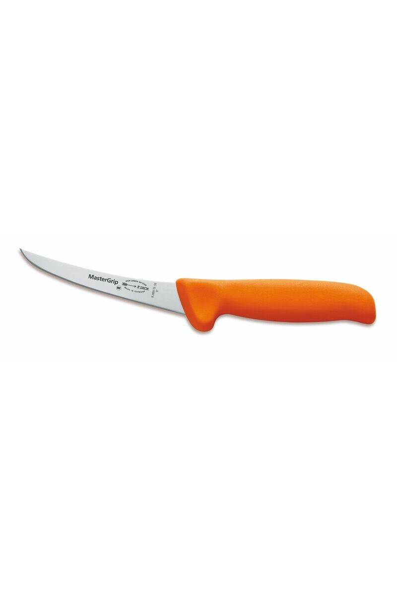 MasterGrip Sert Kemik Sıyırma Bıçağı 13 cm Turuncu