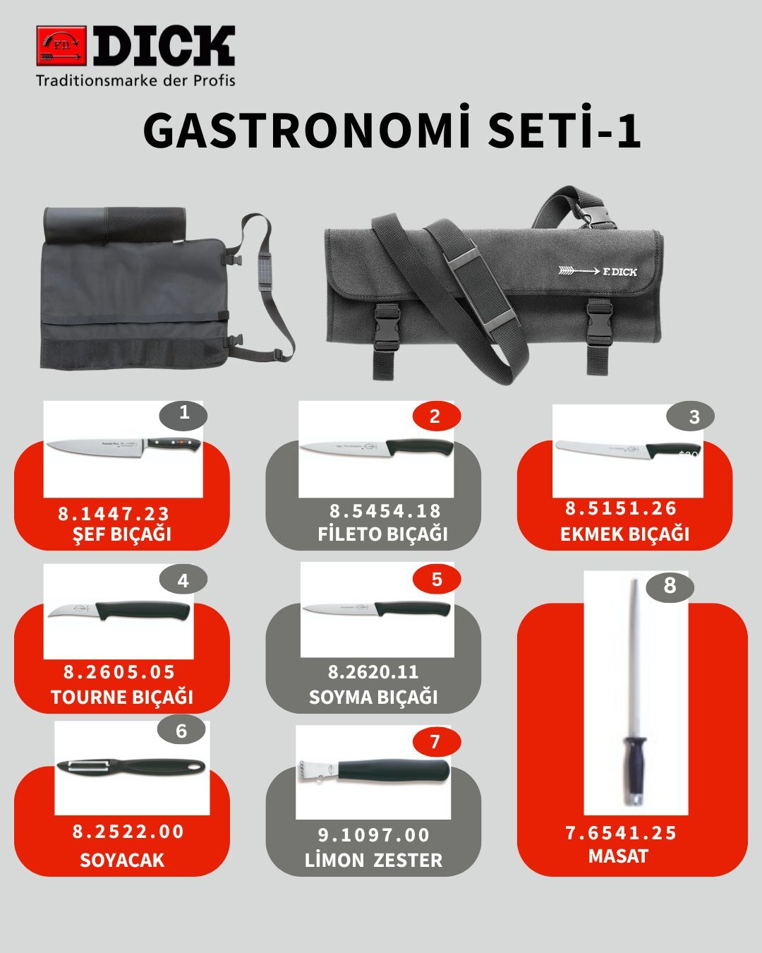 GASTRONOMİ SET-1