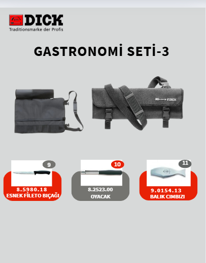 GASTRONOMİ SET-3