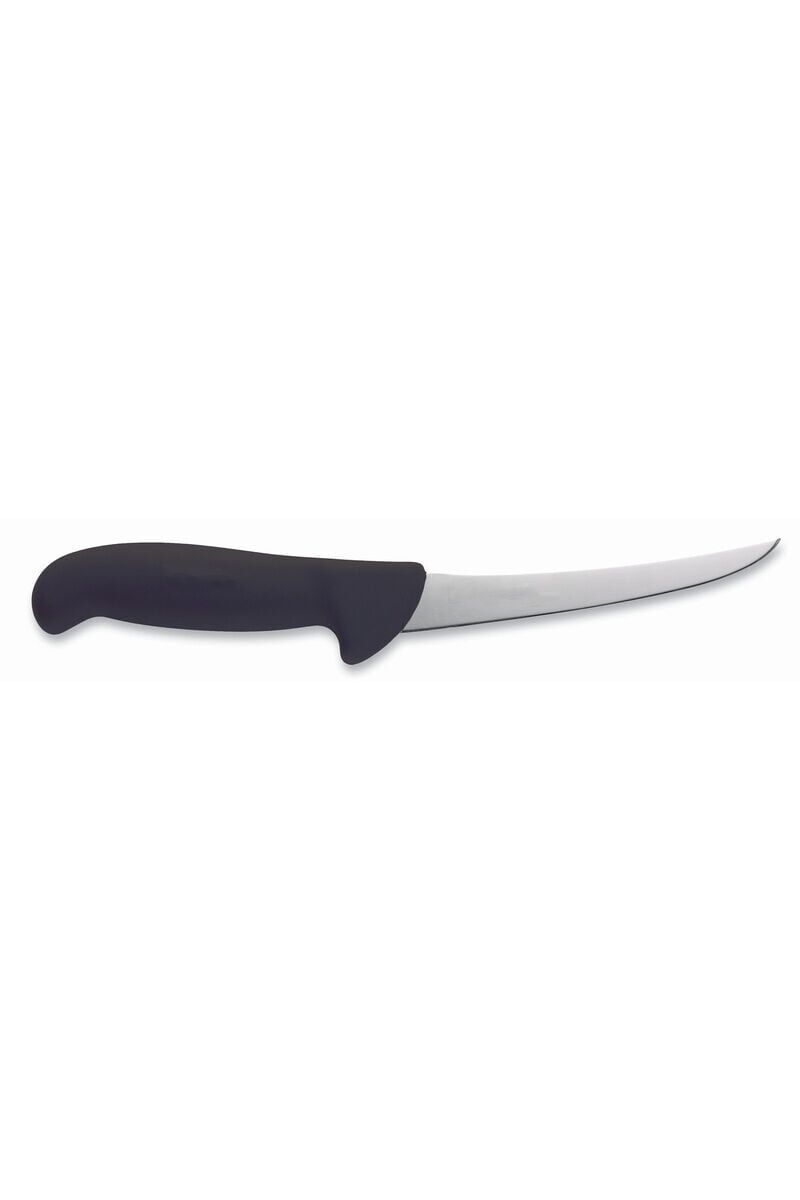 ErgoGrip Kemik Sıyırma Bıçağı 15 cm yarı flex Siyah